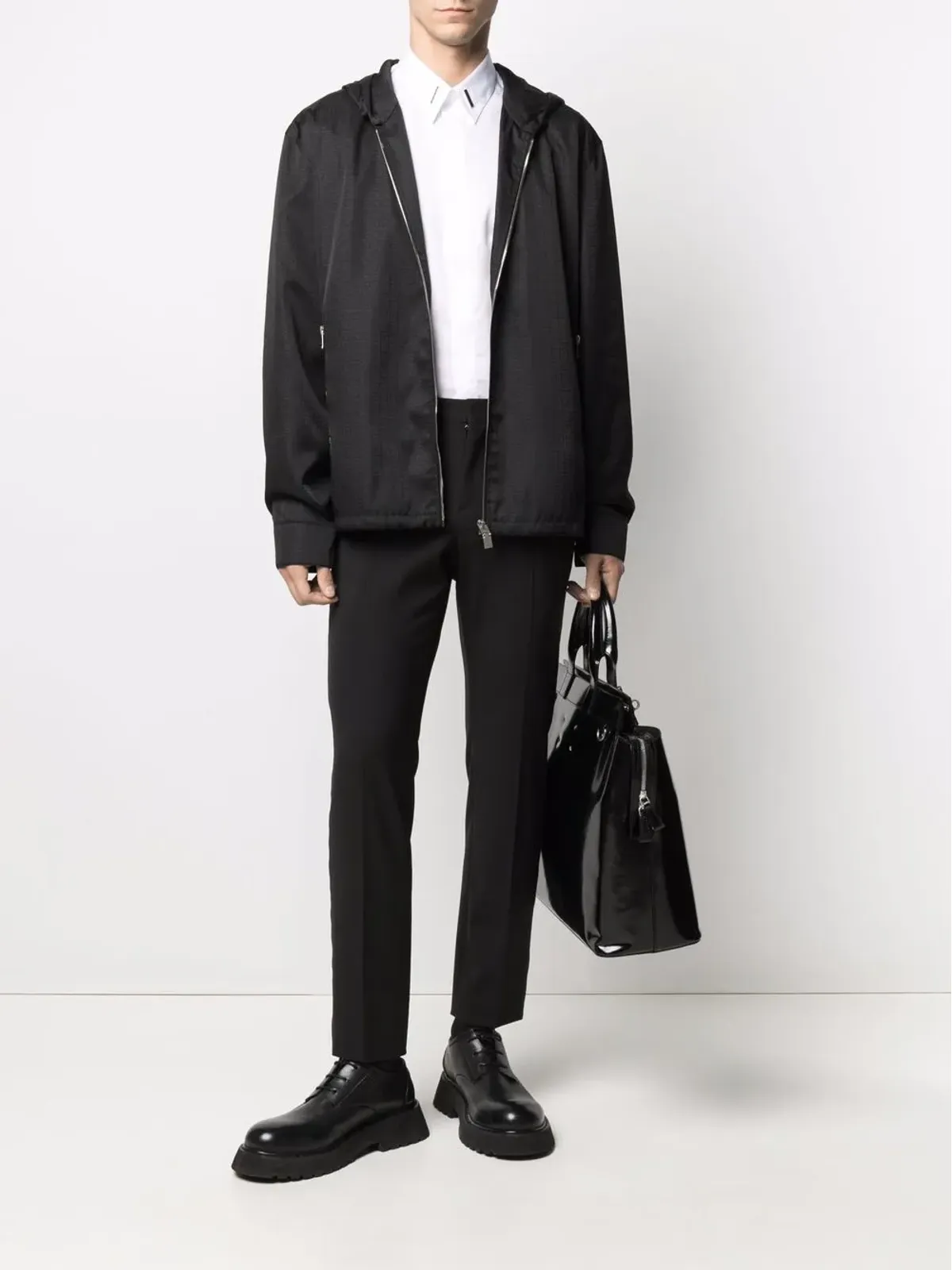 Givenchy 4Gジャカード ウィンドブレーカージャケット - 画像2