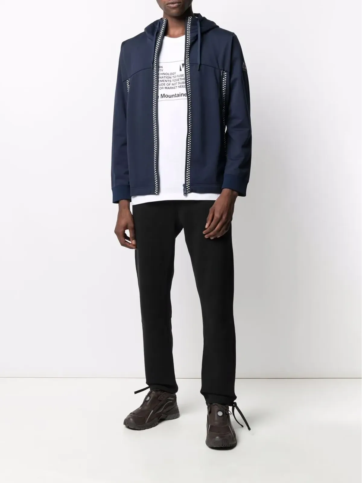 White Mountaineering グラフィックプリント コットンTシャツ - 画像2