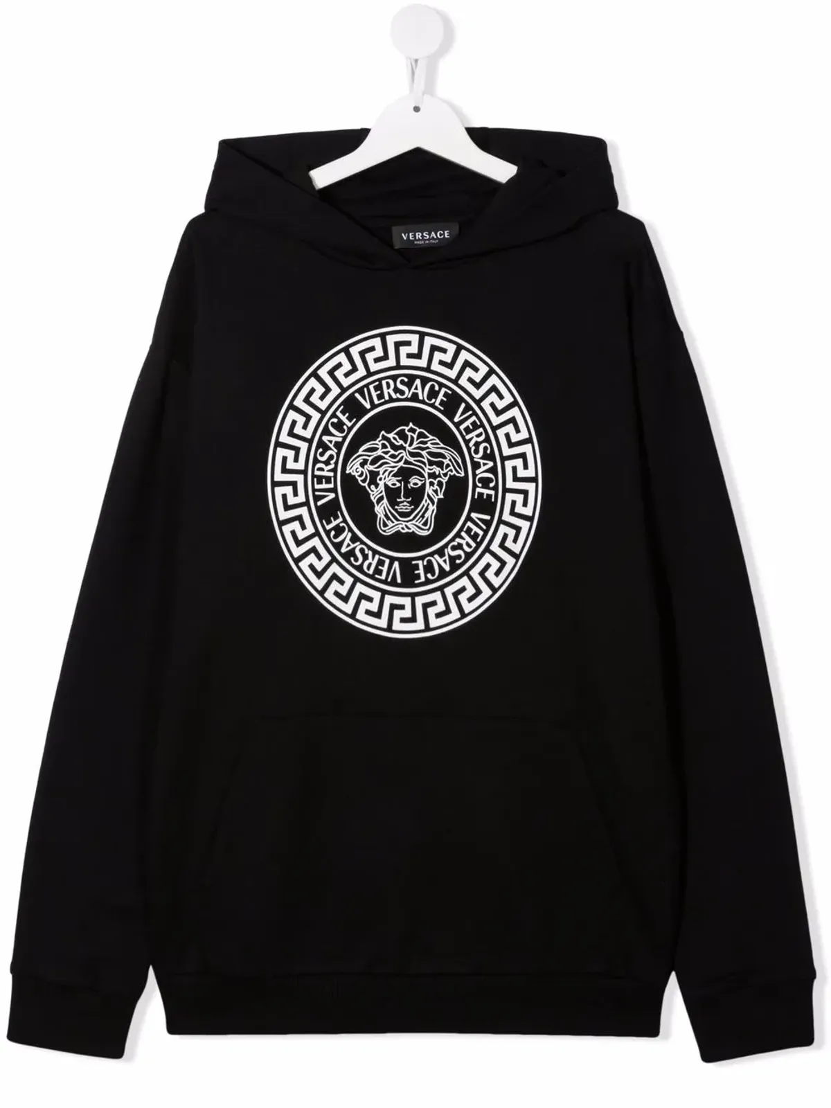 Versace Kids Medusaモチーフ コットン フーディー - 画像1