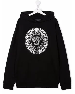 Versace Kids Medusaモチーフ コットン フーディー - サムネイル1