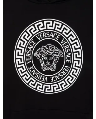 Versace Kids Medusaモチーフ コットン フーディー - サムネイル3