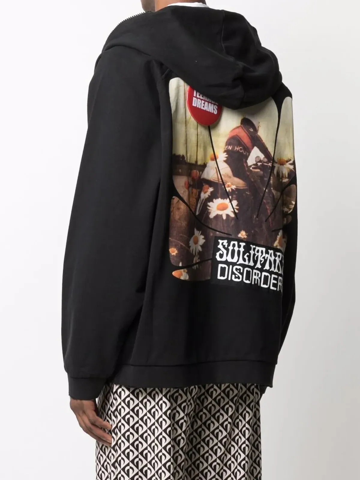Raf Simons Teenage Dreams zipped hoodie - Black - 画像4