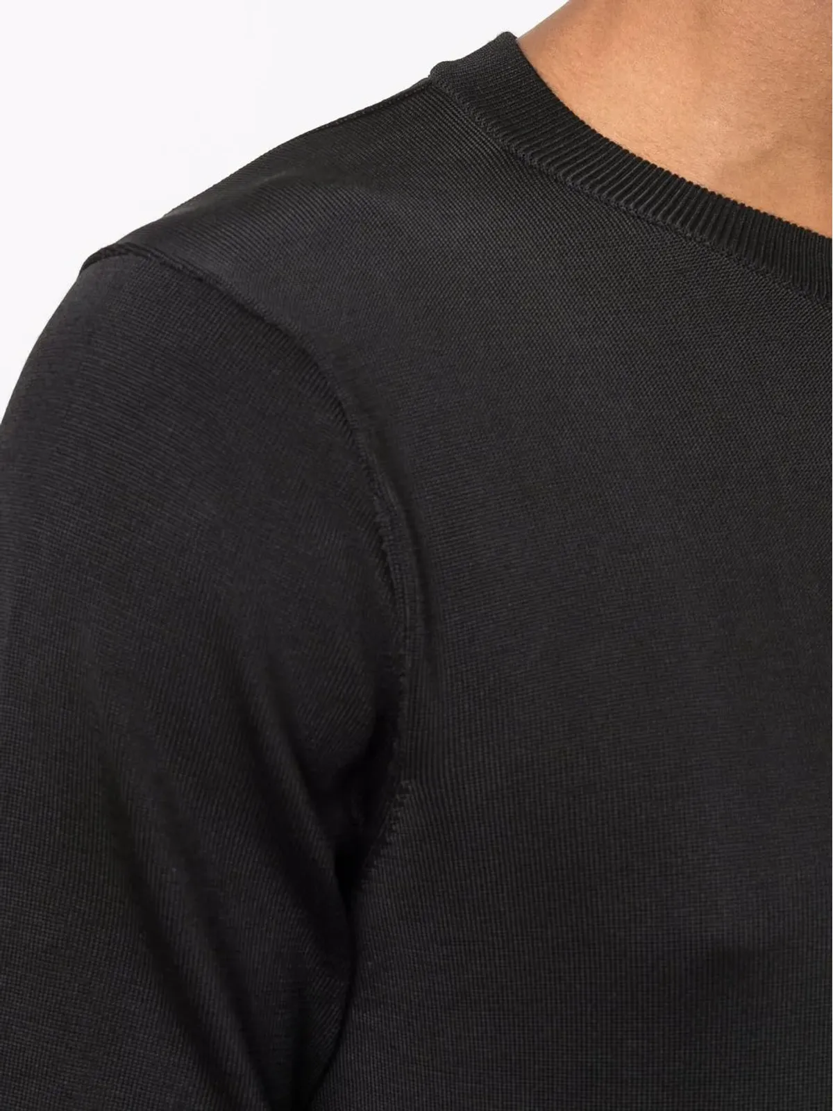 SANDRO 丸首ニットTシャツ - 画像5