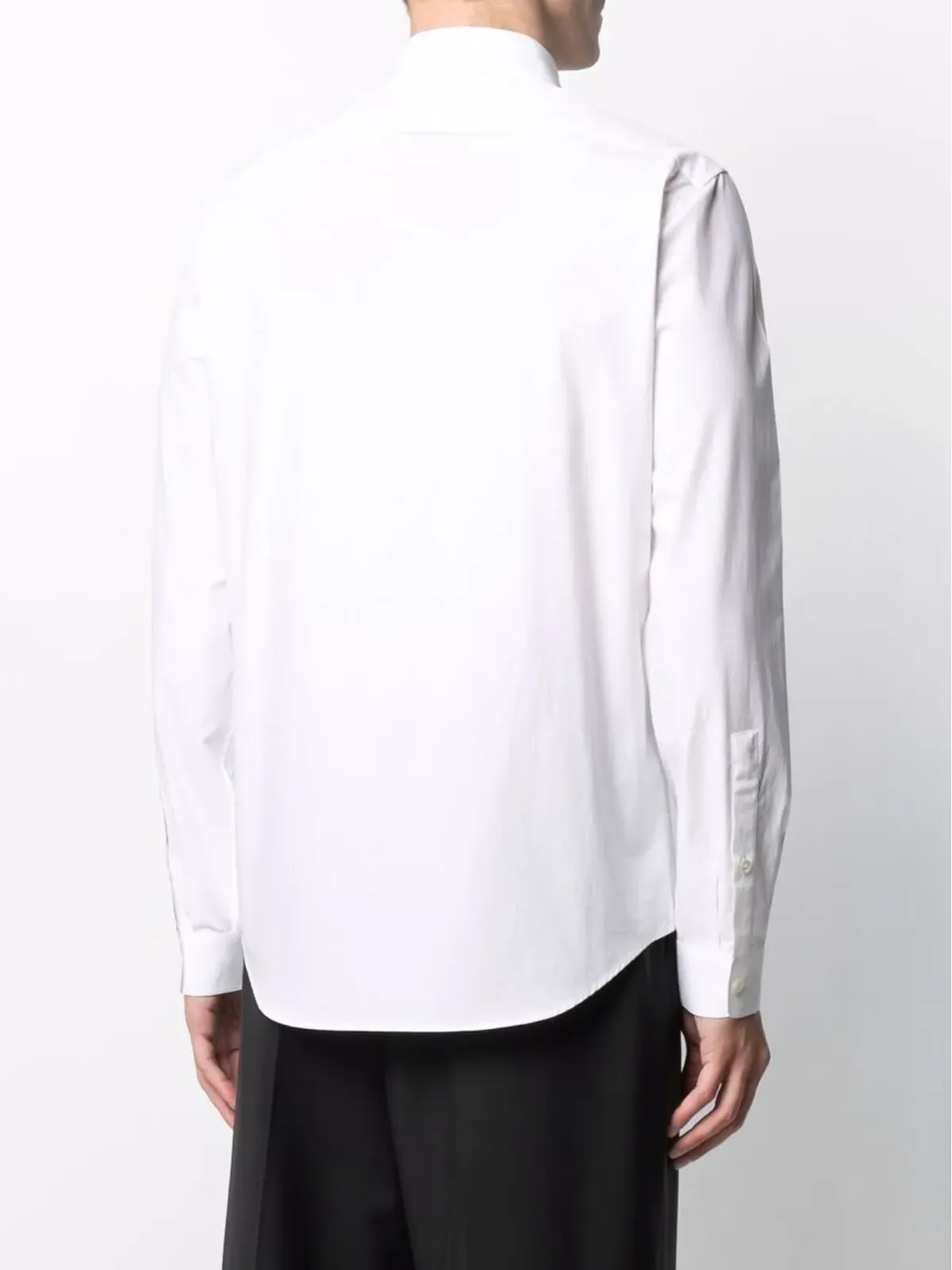 Valentino Garavani 隠しフロントボタンシャツ - 画像4