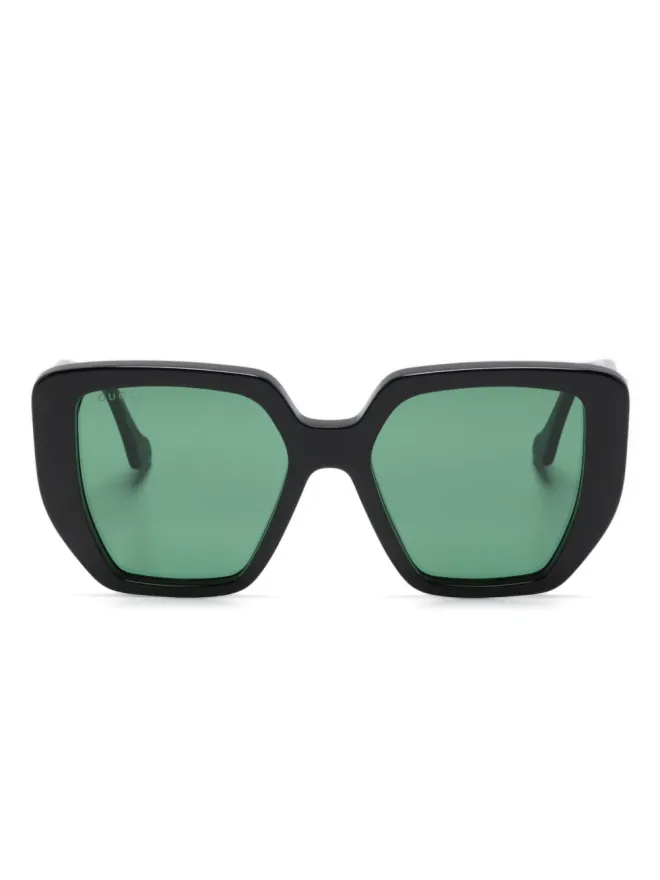 Gucci Eyewear Gucci Eyewear オーバーサイズフレームサングラスの商品画像