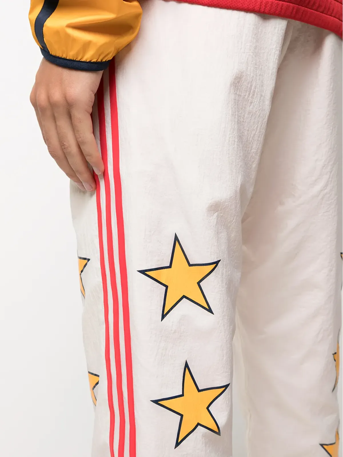 adidas EE リバーシブル トラックパンツ - レッド - 画像5
