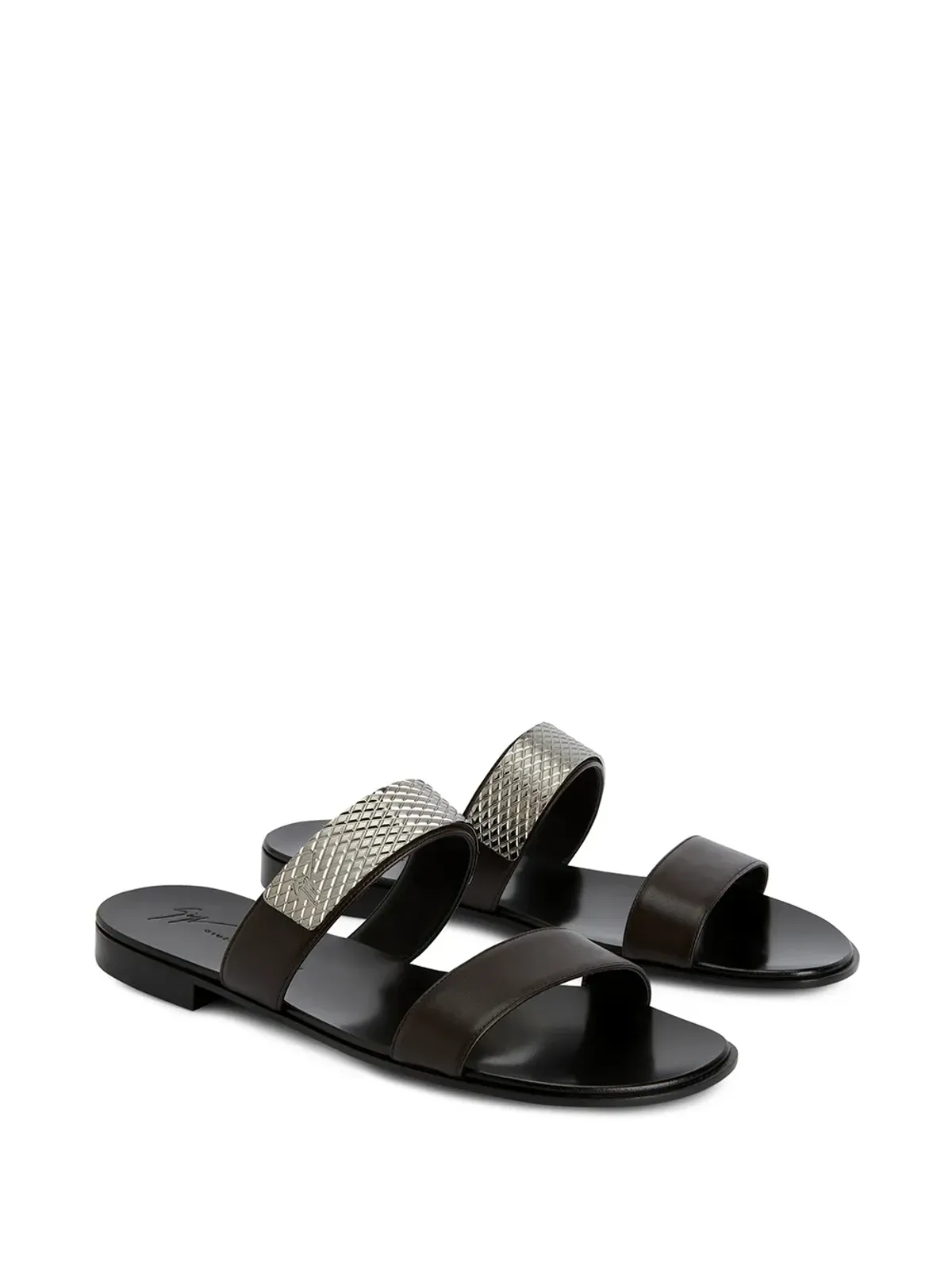 Giuseppe Zanotti Zakストラップサンダル - Brown - 画像2