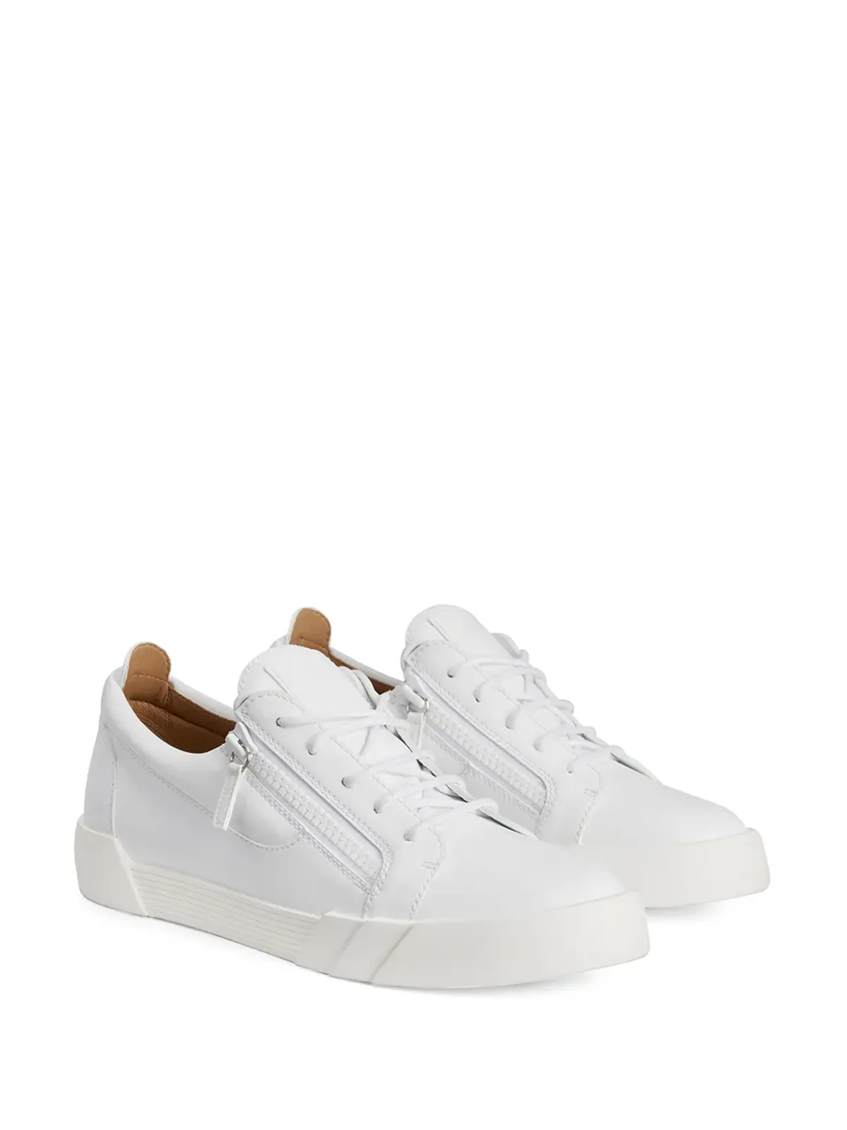 Giuseppe Zanotti The Shark 5.0 ロー・トップスニーカー - ホワイト - 画像2