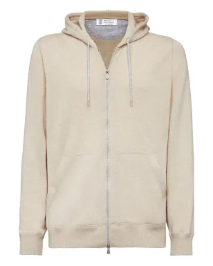 Brunello Cucinelli ジップアップ カシミヤ フーディ - サムネイル1
