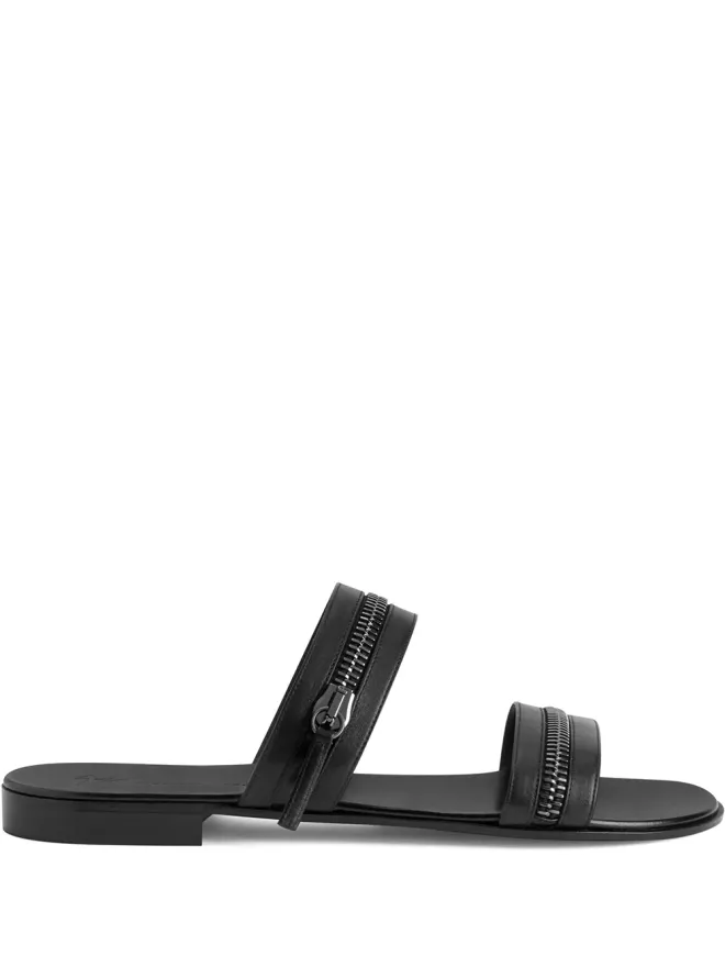 Giuseppe Zanotti Giuseppe Zanotti Brad ジップディテール サンダルの商品画像
