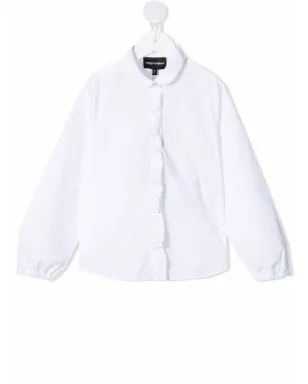Emporio Armani Kids 丸襟ボタンシャツ - サムネイル1