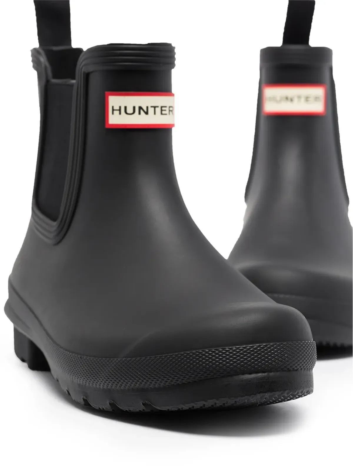 Hunter ロゴパッチ チェルシーブーツ - 画像2