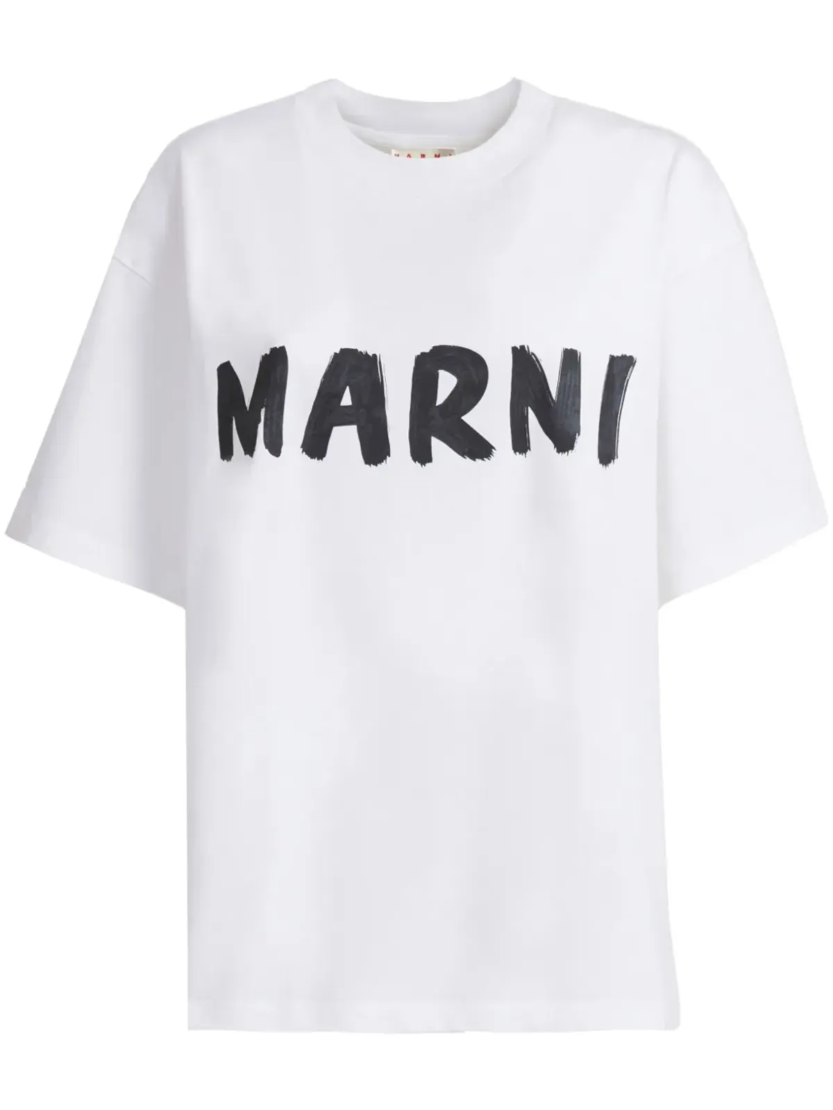 Marni ロゴプリント コットンTシャツ - 画像1