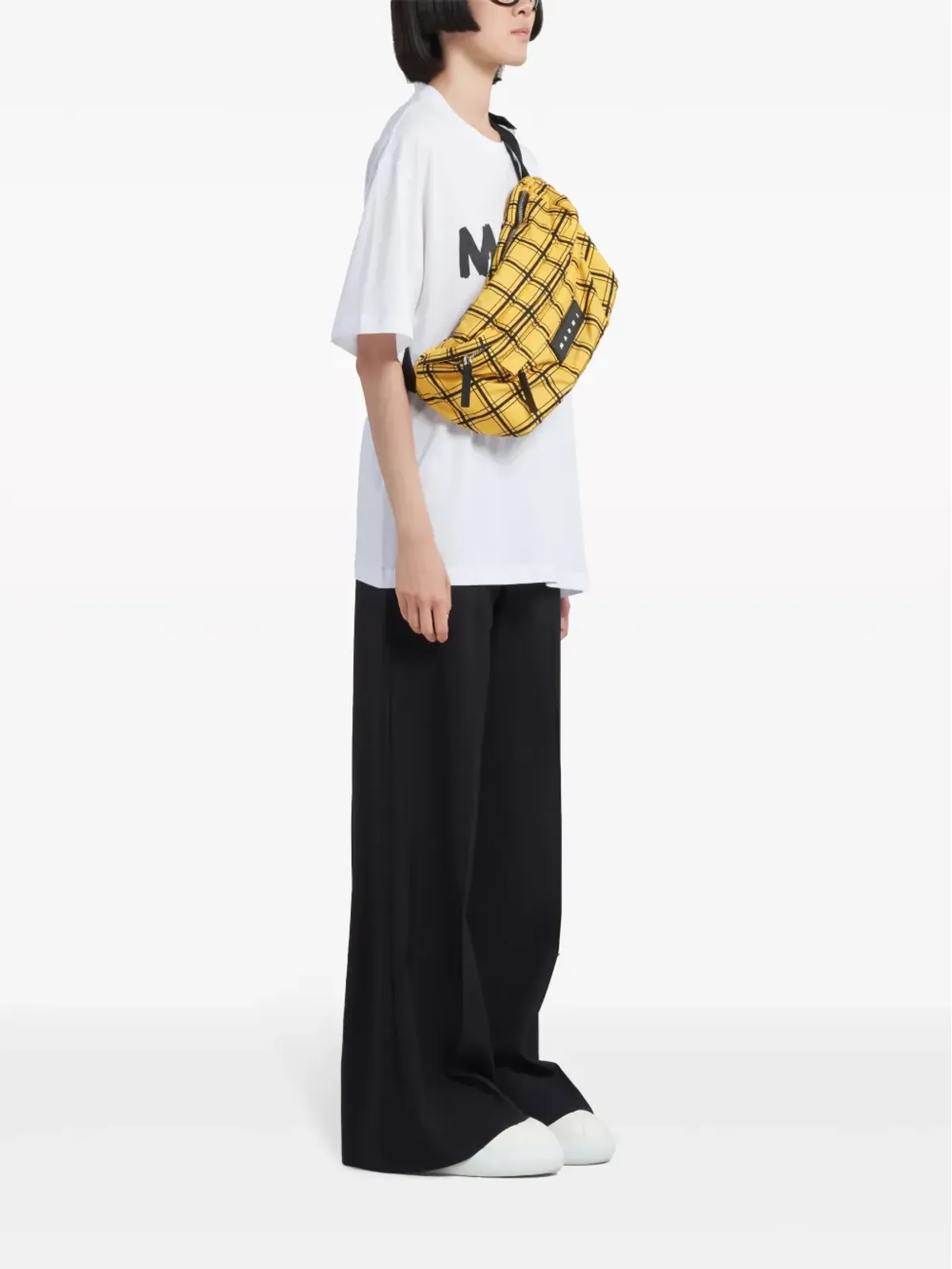 Marni ロゴプリント コットンTシャツ - 画像2