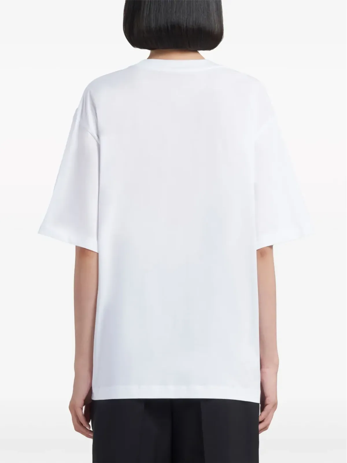 Marni ロゴプリント コットンTシャツ - 画像4