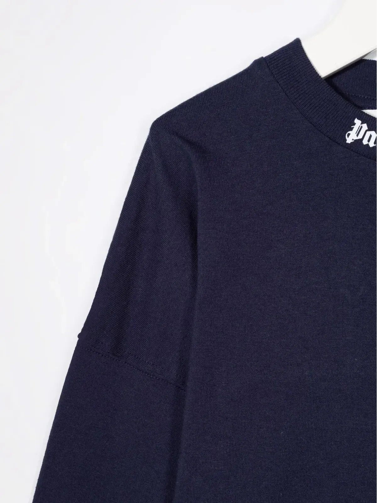 Palm Angels Kids ロゴプリント長袖Tシャツ - 画像3