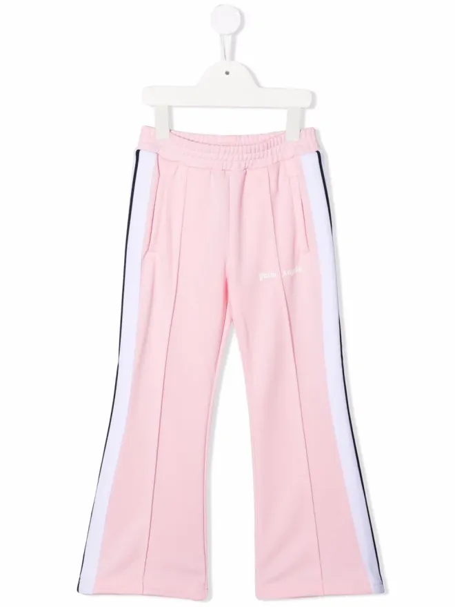 Palm Angels Kids Palm Angels Kids ロゴプリント フレアトラックパンツの商品画像