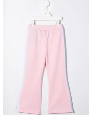Palm Angels Kids ロゴプリント フレアトラックパンツ - サムネイル2