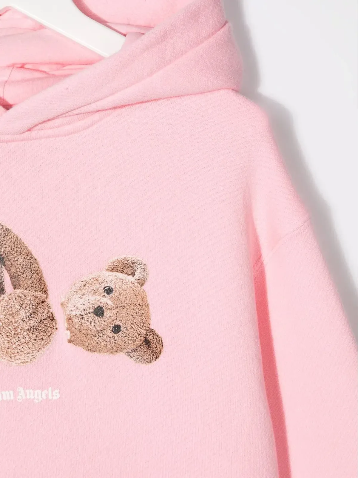 Palm Angels Kids テディベア柄フード付きパーカー - 画像3