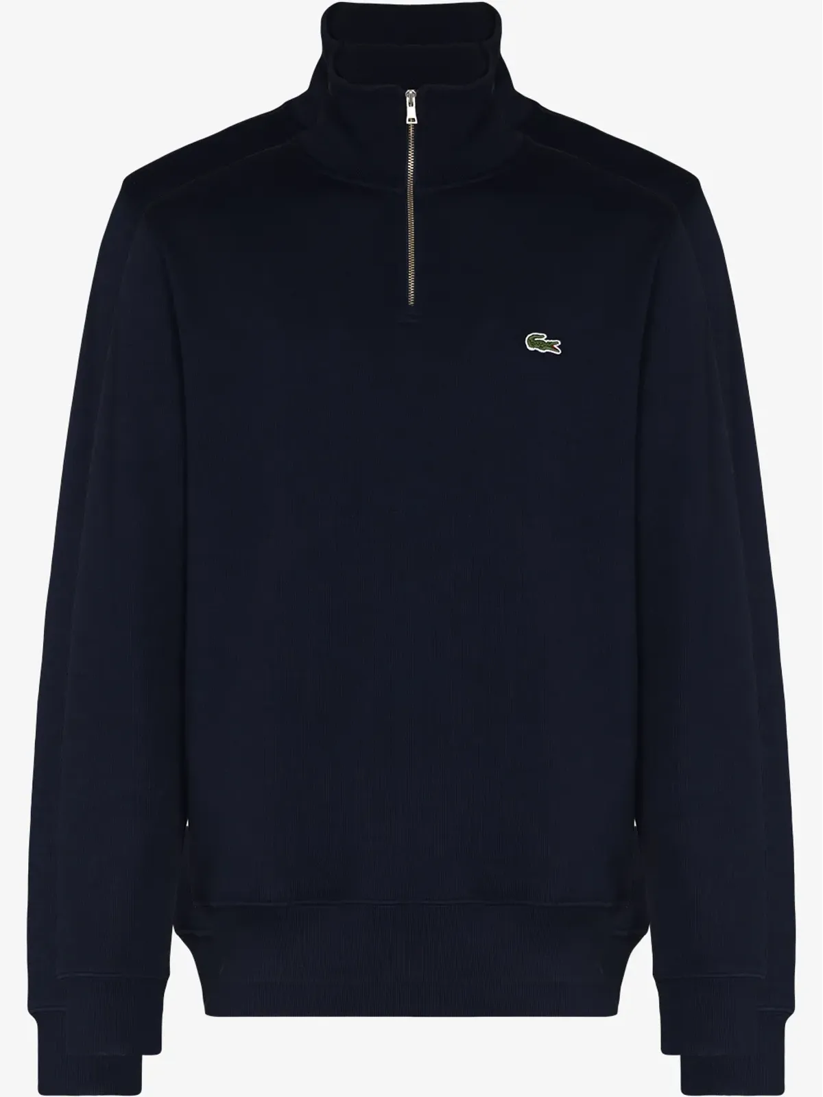 Lacoste ロゴ刺繍ハイネック スウェットシャツ - 画像1