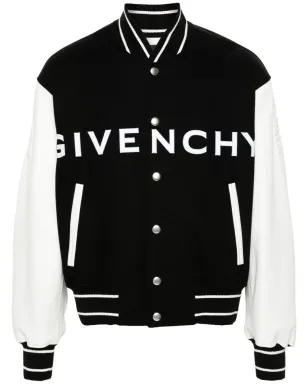 Givenchy ロゴ入りエンボス加工ボンバージャケット - サムネイル1