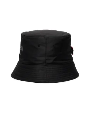 Alexander McQueen グラフィティロゴ バケットハット - ブラック - サムネイル4