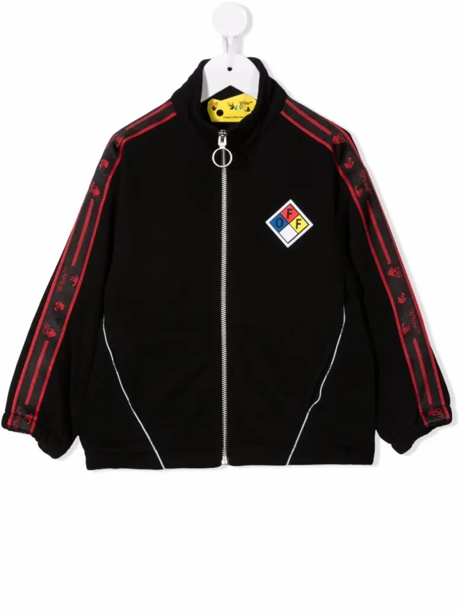 Off-White Kids Off-White Kids ロゴテープ トラックジャケットの商品画像