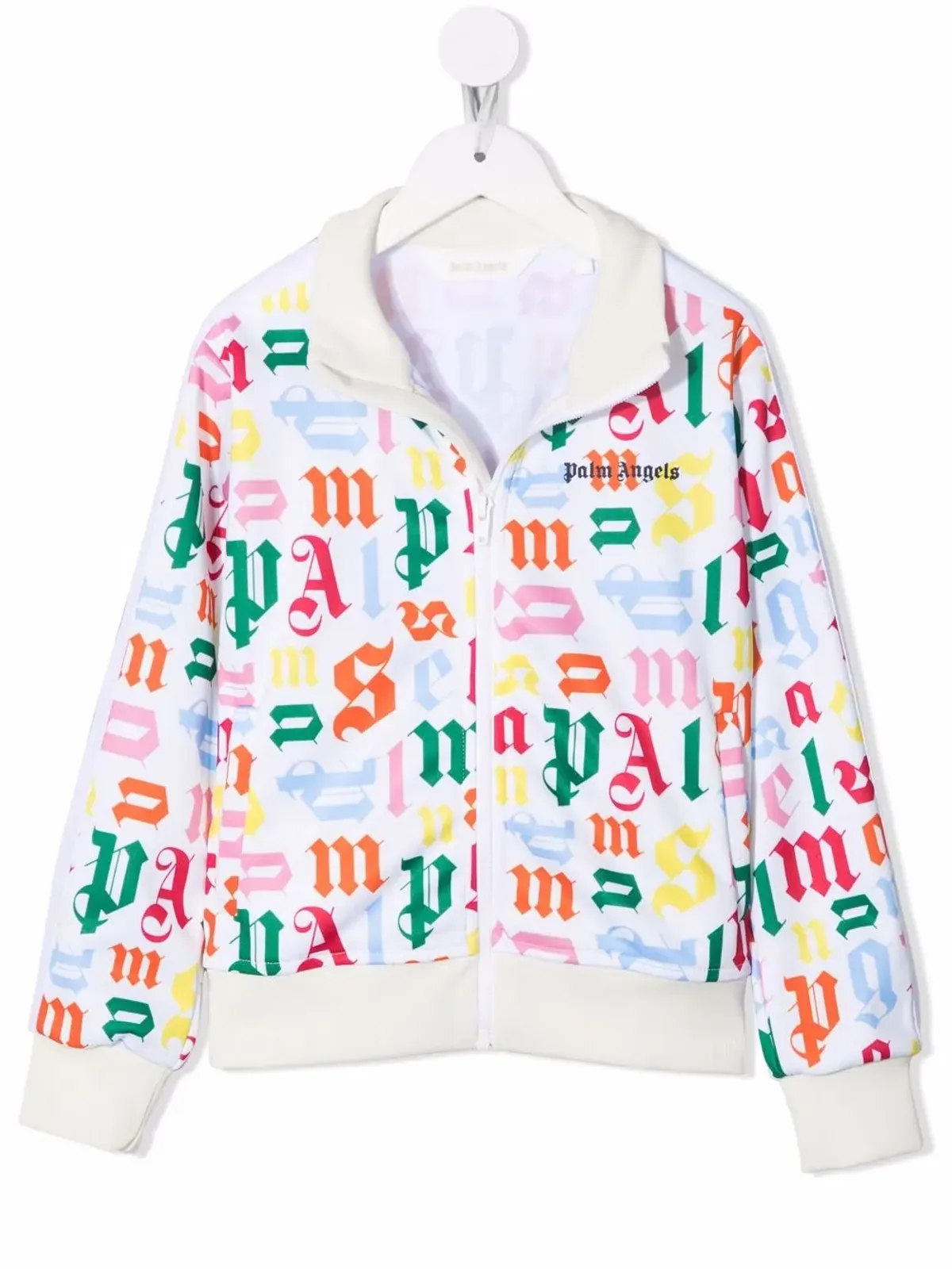 Palm Angels Kids モノグラムプリント トラックジャケット - 画像1
