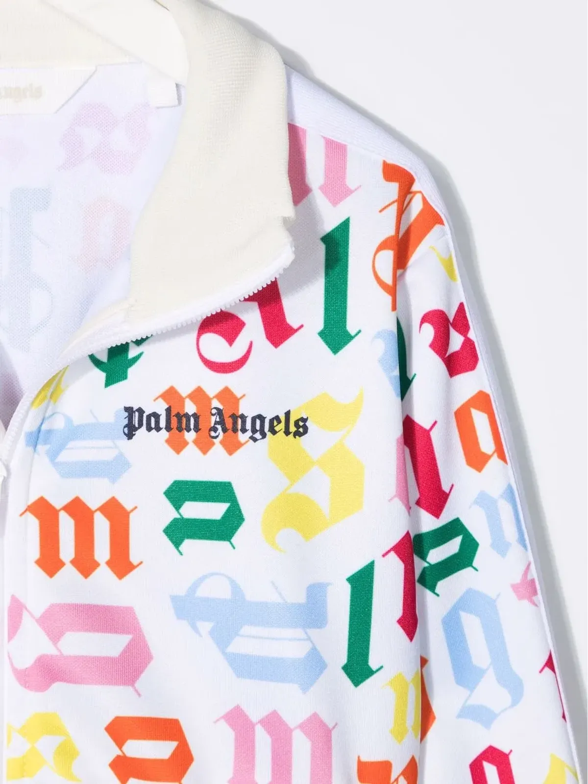 Palm Angels Kids モノグラムプリント トラックジャケット - 画像3