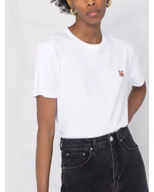 Maison Kitsuné Foxアップリケ付きコットンTシャツ - サムネイル5