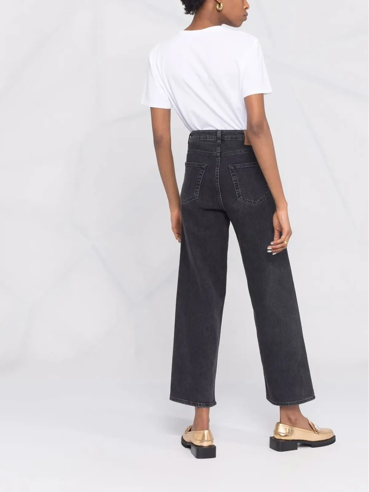 Maison Kitsuné Foxアップリケ付きコットンTシャツ - 画像4