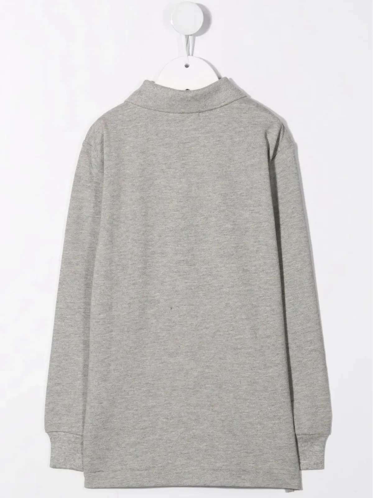 POLO RALPH LAUREN KIDS ポニー ロゴ長袖ポロトップ - グレー - 画像2