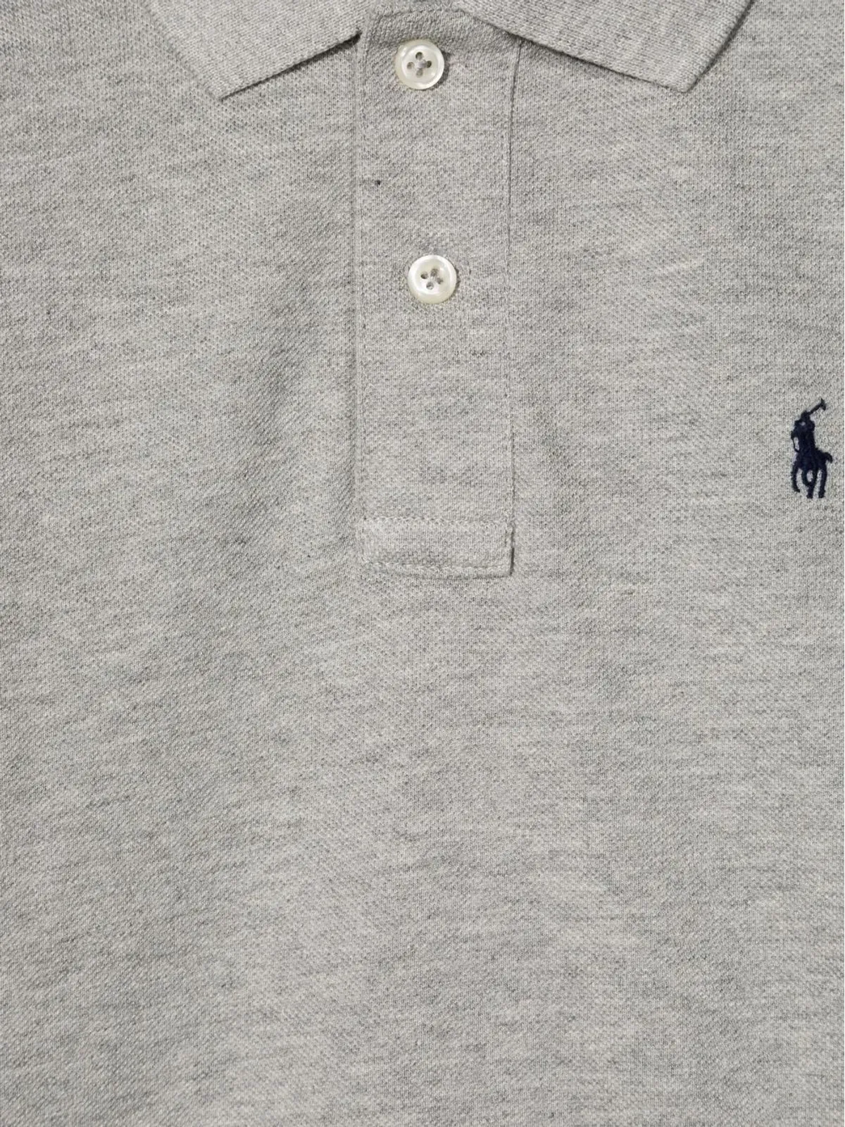 POLO RALPH LAUREN KIDS ポニー ロゴ長袖ポロトップ - グレー - 画像3