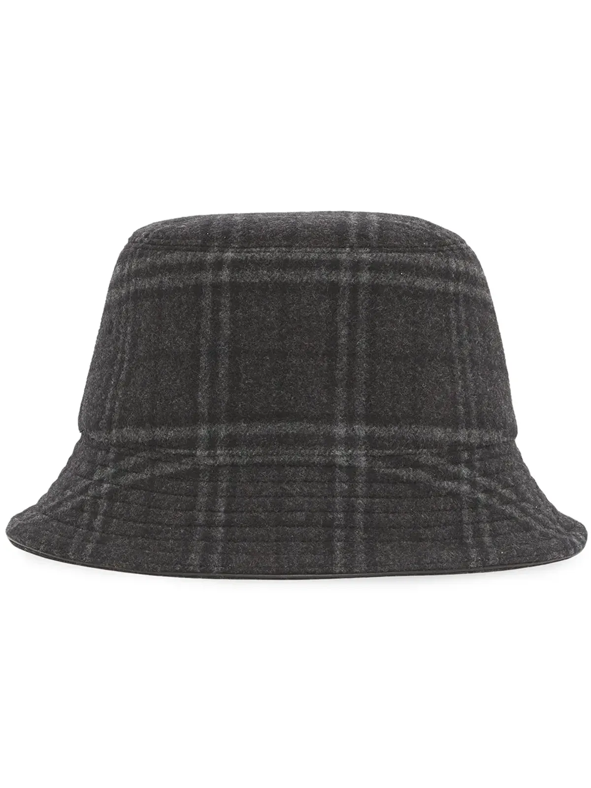 Burberry チェック柄バケットハット - 画像1