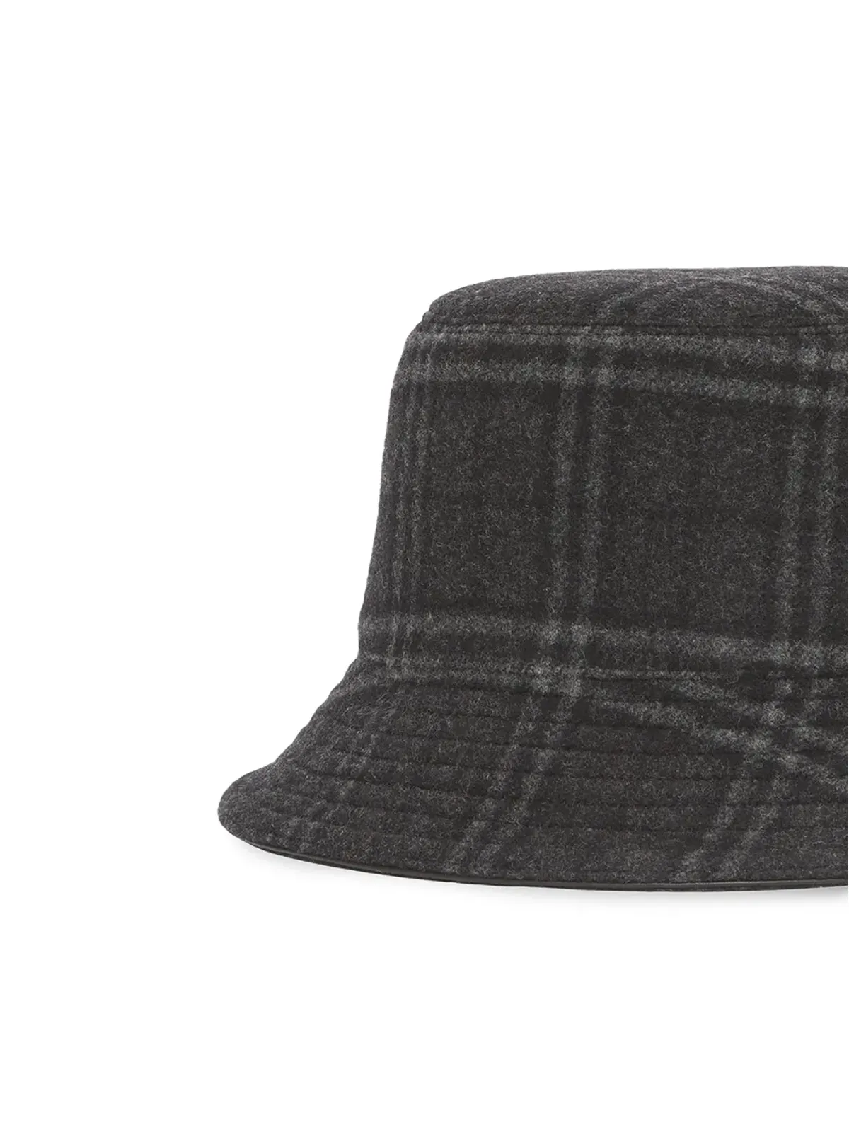 Burberry チェック柄バケットハット - 画像2