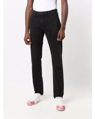Off-White Diag スリムフィットジーンズ - ブラック - サムネイル3