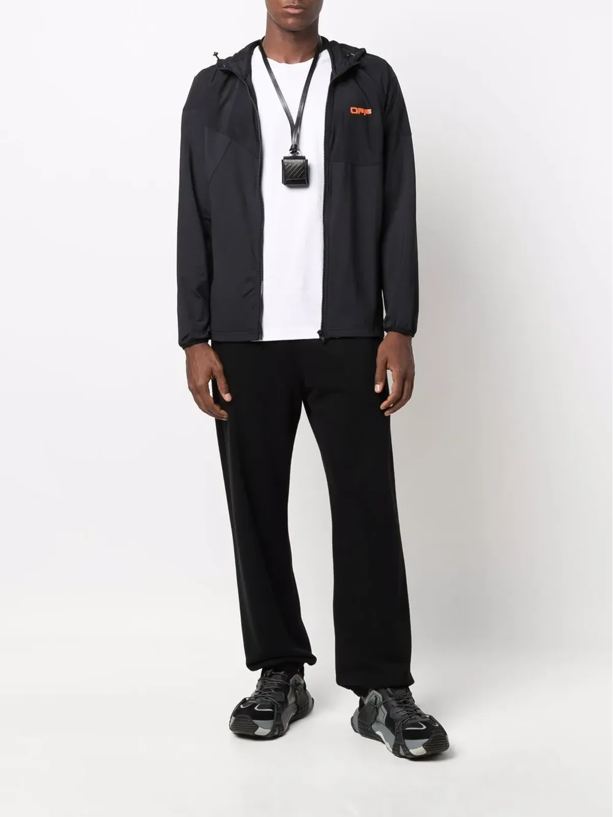 Off-White Diag Stripe AirPodsケース - ブラック - 画像2