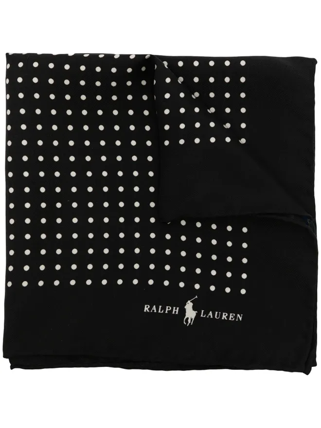 Polo Ralph Lauren Polo Ralph Lauren St. James ドットプリント ポケットチーフの商品画像