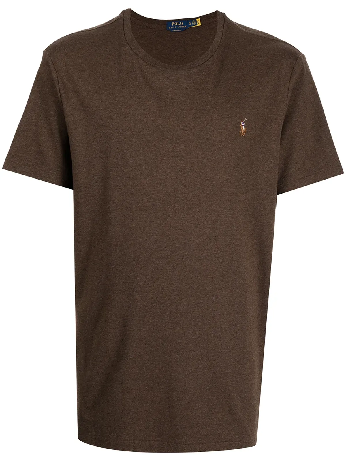 Polo Ralph Lauren 刺繍ロゴ入り 半袖Tシャツ - ブラウン - 画像1