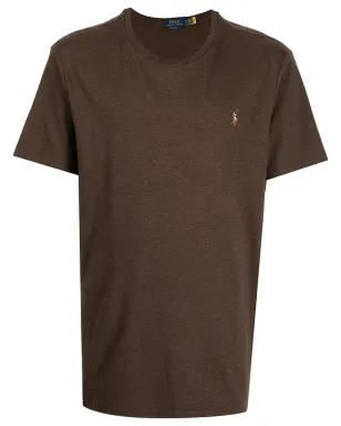 Polo Ralph Lauren 刺繍ロゴ入り 半袖Tシャツ - ブラウン - サムネイル1