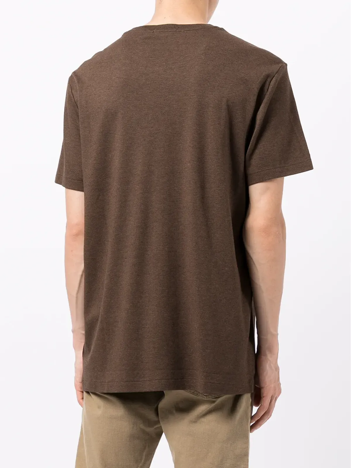 Polo Ralph Lauren 刺繍ロゴ入り 半袖Tシャツ - ブラウン - 画像4