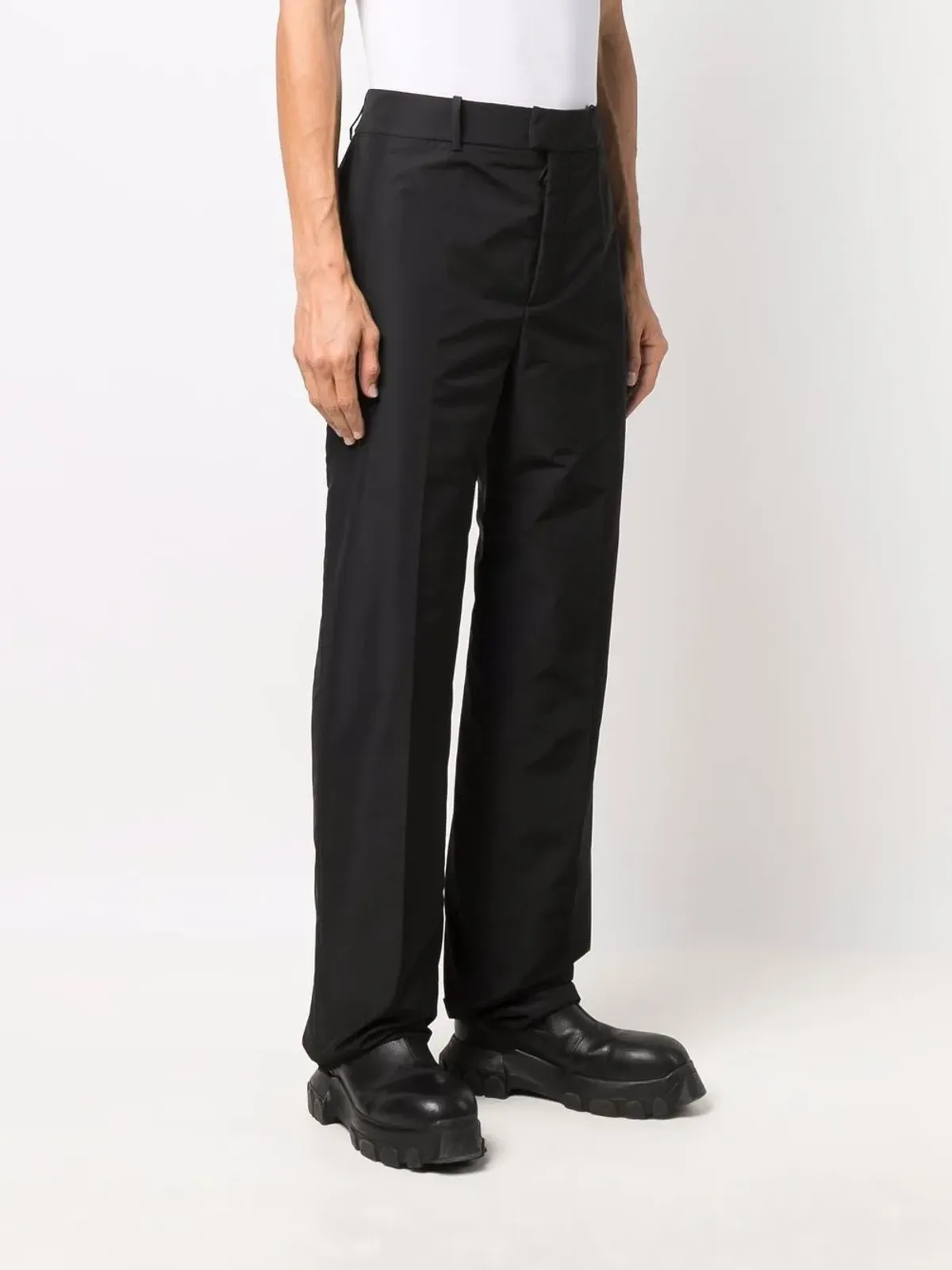 Off-White パッド入りストレートレッグパンツ - 画像3