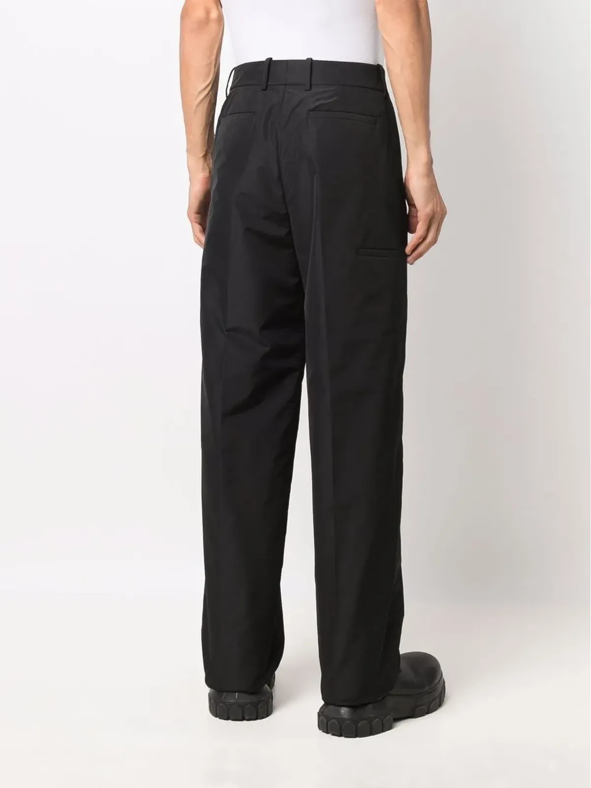 Off-White パッド入りストレートレッグパンツ - 画像4