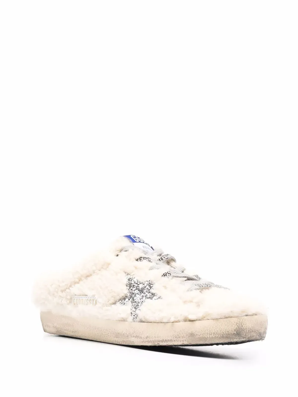 Golden Goose ゴールデン グース スーパー・スター サボット シアリング スニーカー - ホワイト - 画像2