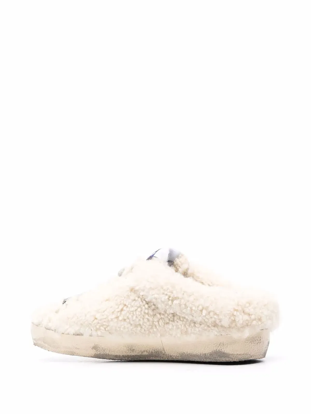 Golden Goose ゴールデン グース スーパー・スター サボット シアリング スニーカー - ホワイト - 画像3