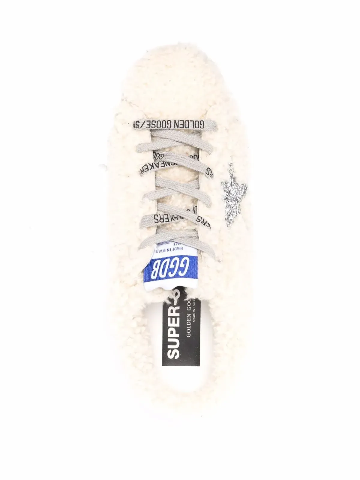 Golden Goose ゴールデン グース スーパー・スター サボット シアリング スニーカー - ホワイト - 画像4