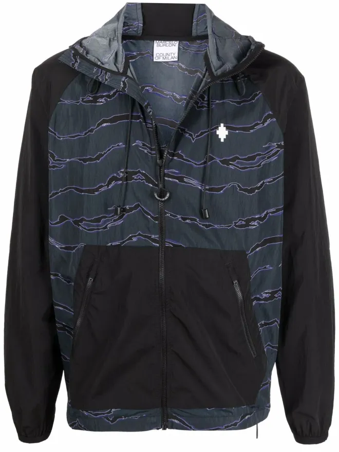 COUNTY OF MILAN COUNTY OF MILAN カモフラージュ柄 ウィンドブレーカー ジャケットの商品画像