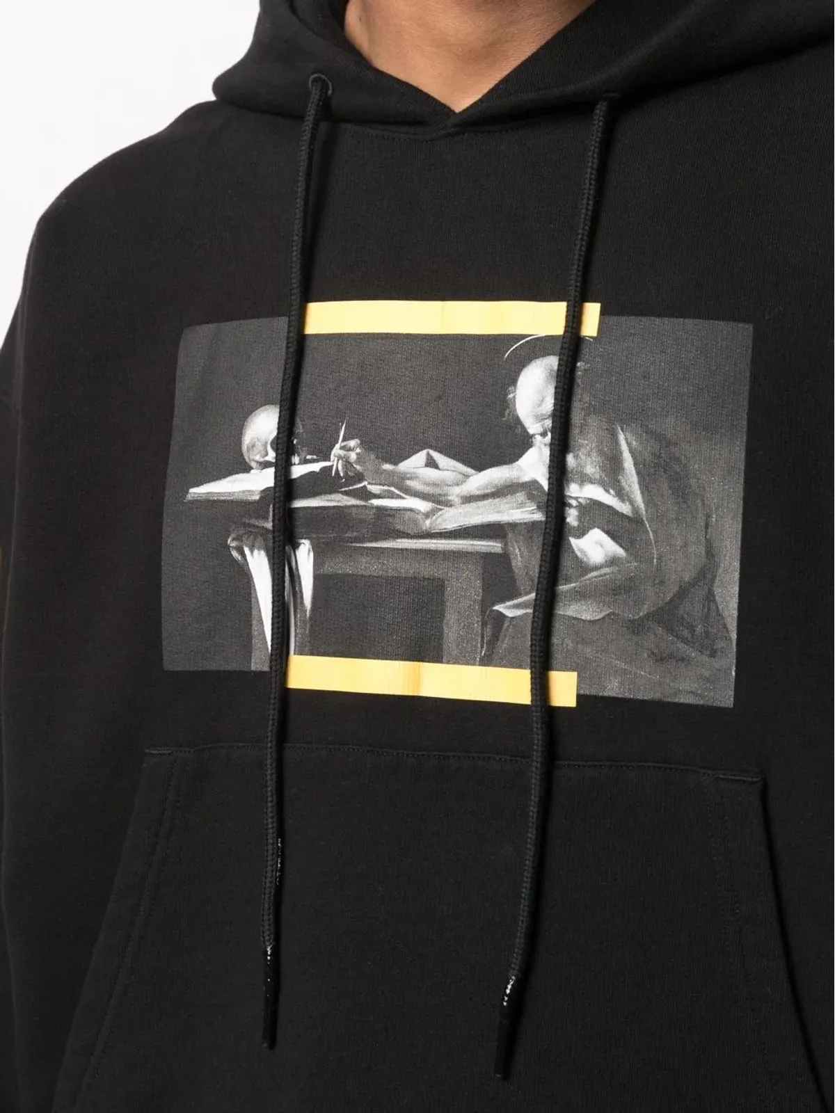 Off-White Carav Diag-stripe フーディー（ブラック） - 画像5