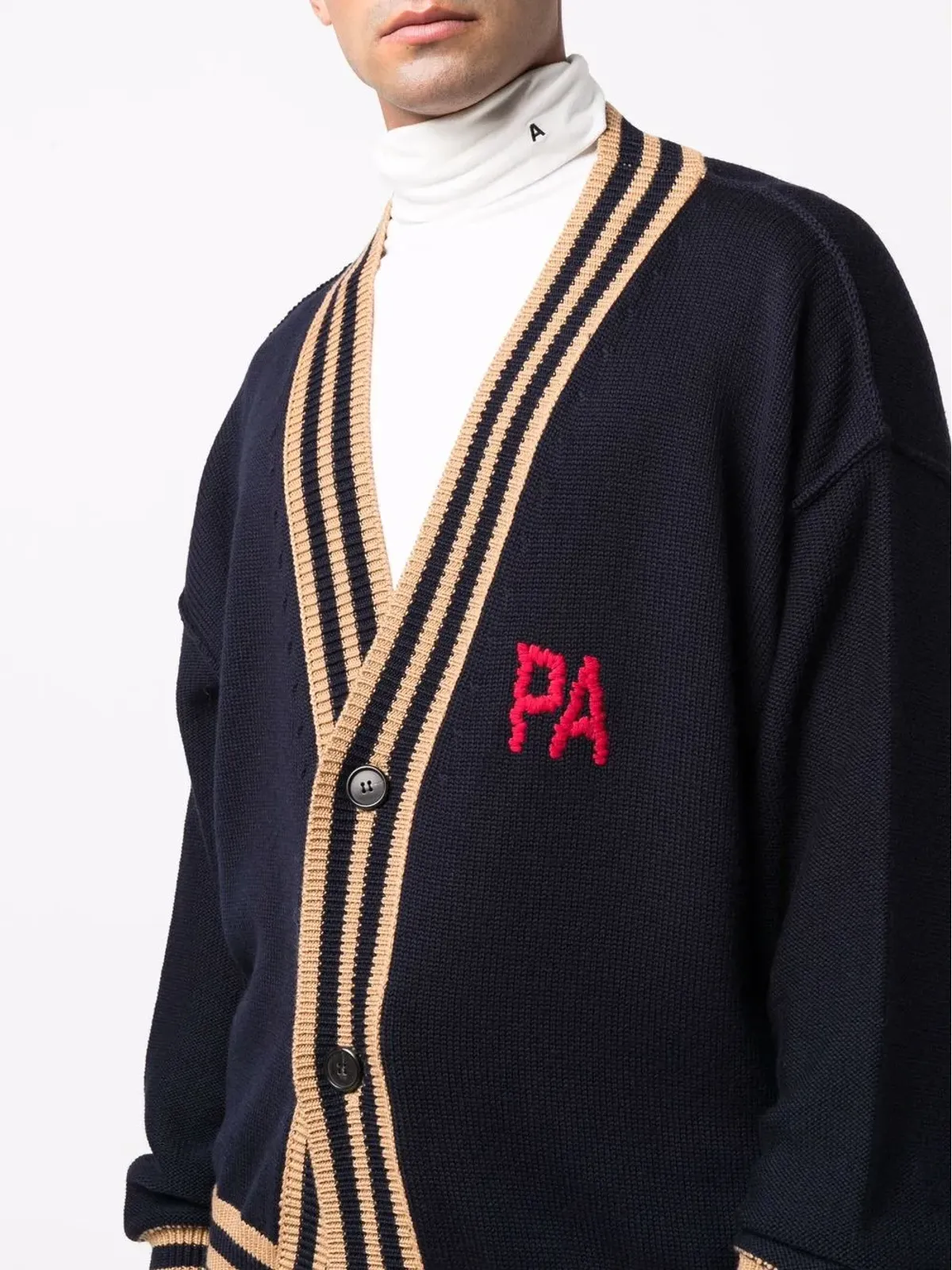 Palm Angels ベアモチーフ カーディガン - ブルー - 画像5
