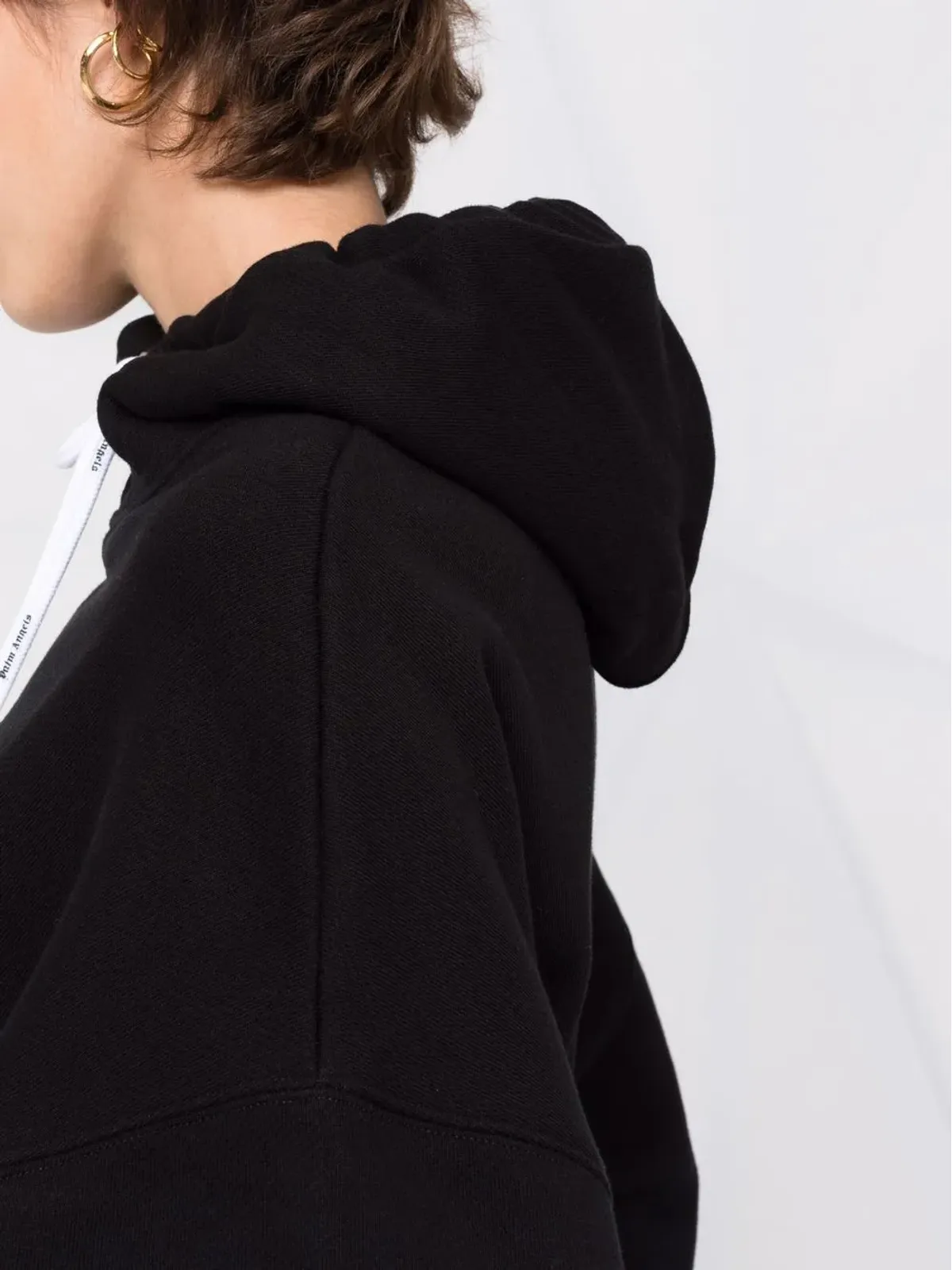 Palm Angels Broken Bear コットン フーディー - 画像3